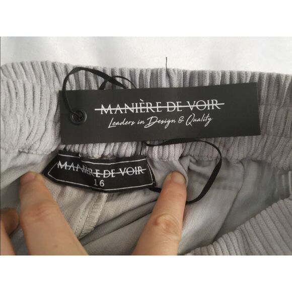 MANIÈRE DE VOIR Women's Fashion Short Skirt Chic Mini Skirt - Picture 4 of 5